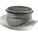 Atšaka balninė, 90, su tarpinėmis, DN 160/125