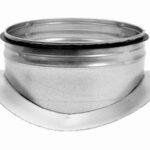 Atšaka balninė, 90, su tarpinėmis, DN 315/315