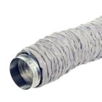 Slopintuvas triukšmo lankstus, DN 125, ilgis 1200 mm, mineralinė vata 25 mm