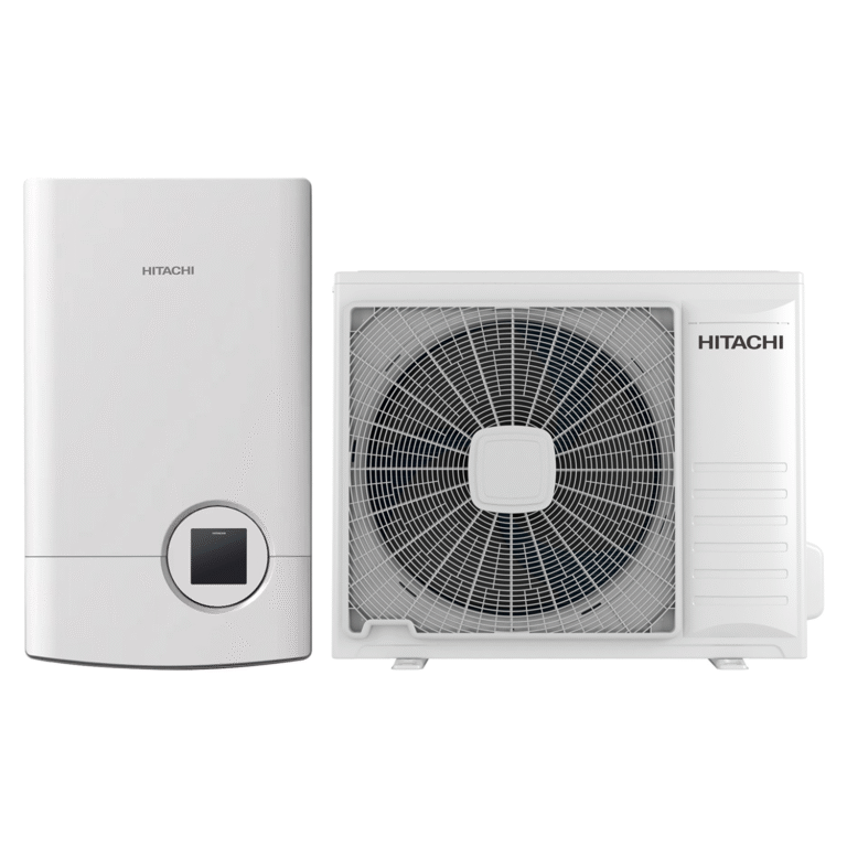 Hitachi airH2O 400 Split oras–vanduo šilumos siurblio komplektas, 8 kW, R32