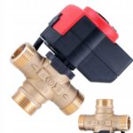 trieigis paskirstymo voztuvas DN25 su el. pavara, Barberi