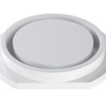 Apvalus difuzorius CIRCLE WCIRCLE125, 125 mm pajungimas su metaliniais tvirtinimo sparneliais