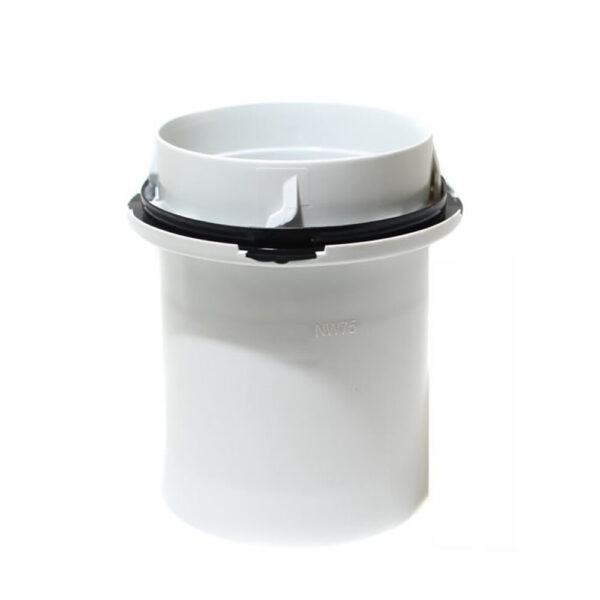 Ventmann FLAN75 plastikinis flanšas prijungimo dėžei, DN75.